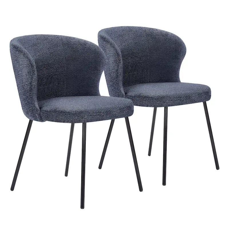 Set of 2 Modern Dining Chairs by Art Leon
