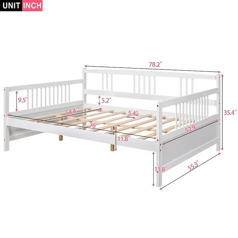 Merax Full-Sized Wooden Daybed