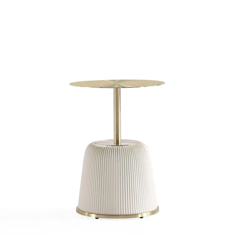 Manhattan Comfort Contemporary Anderson 2.0 Upholstered 3-Piece Table Collection