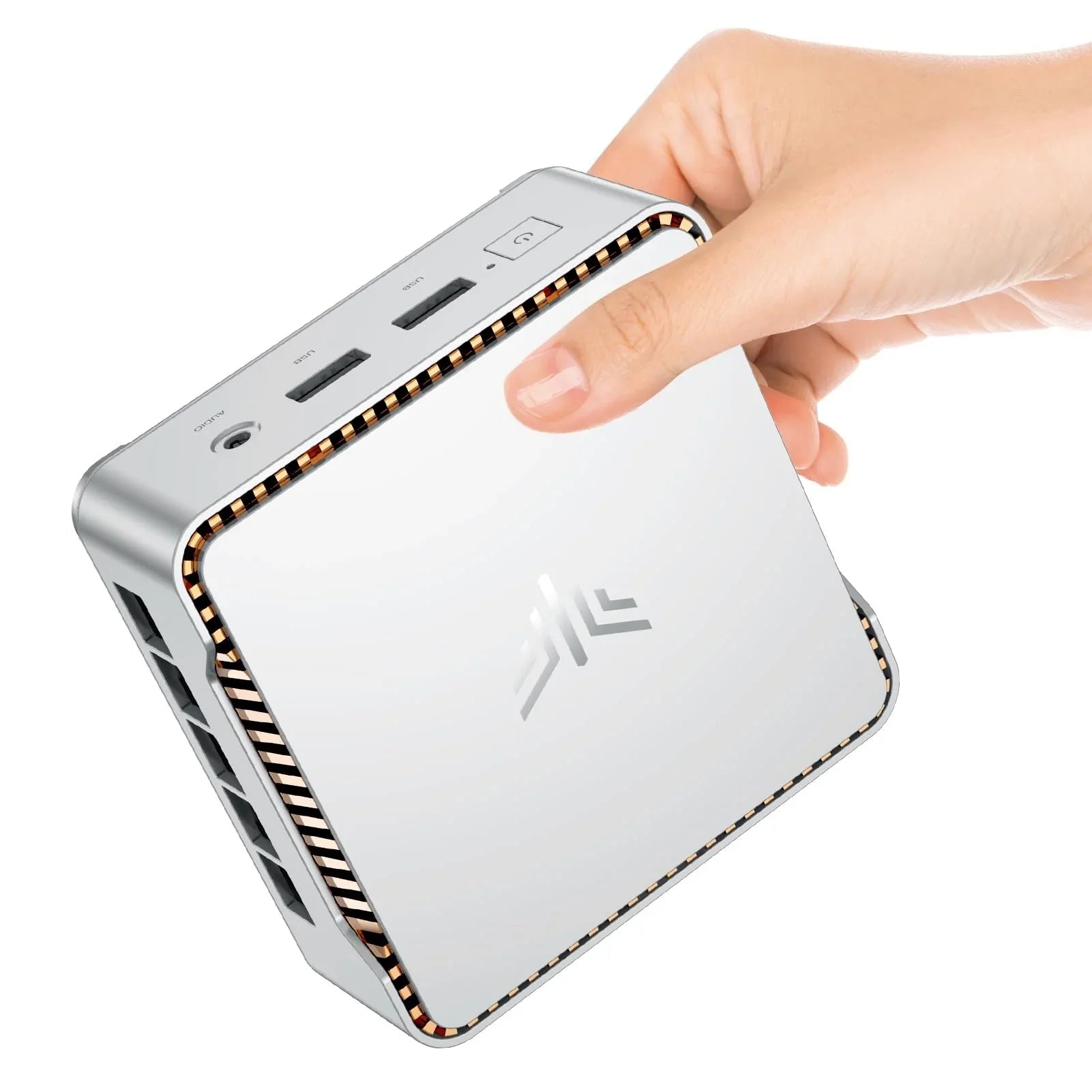 KAMRUI GK3Plus Mini PC, 16GB RAM, 512GB M.2 SSD Mini Computer