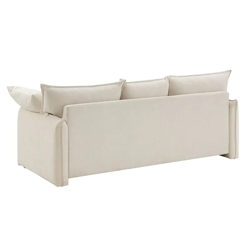 Mid-Century Modern 3-Seat Sofa – Perfect for Living Rooms, Apartments, Lounges, and Bedrooms