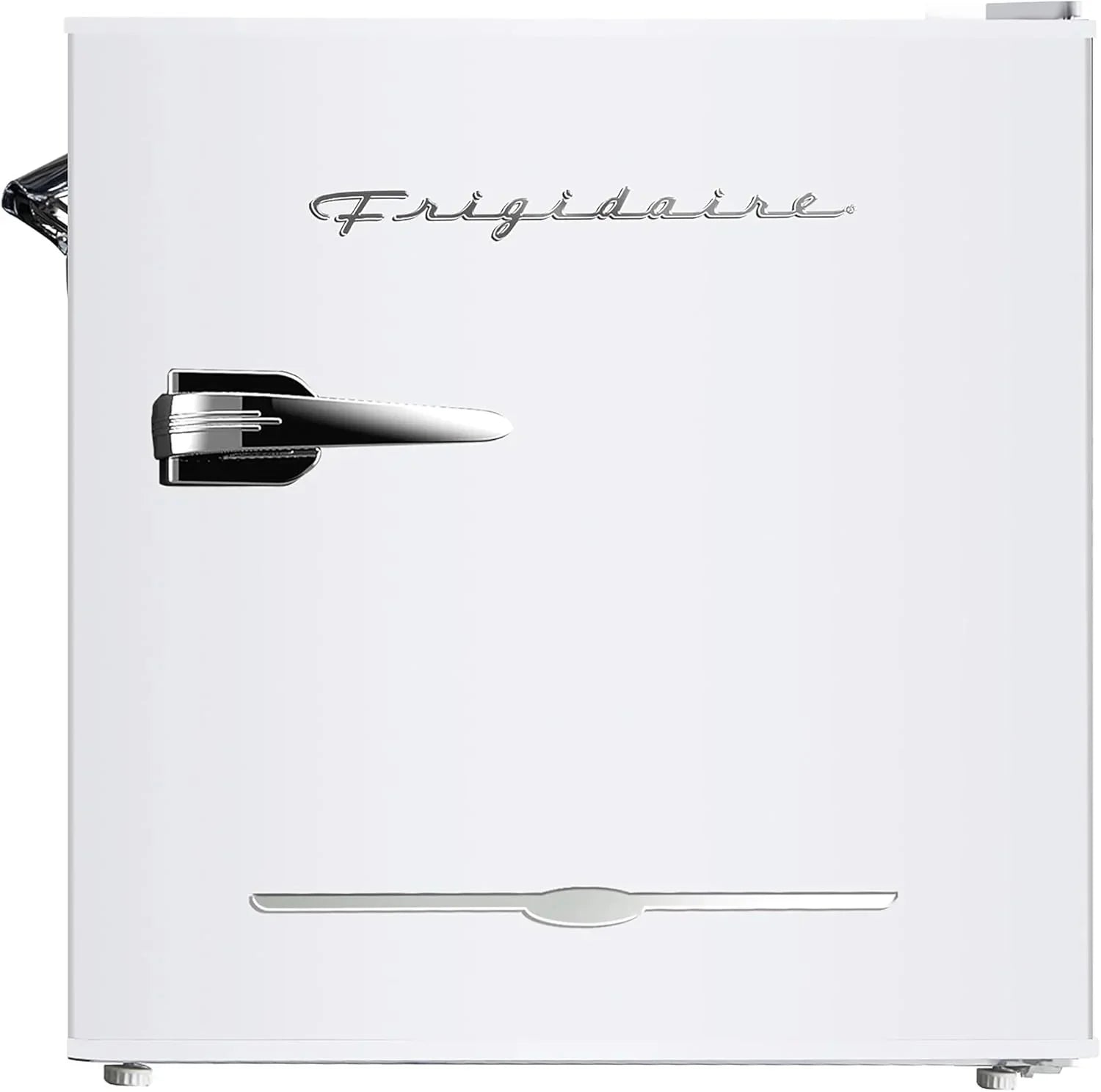 Frigidaire EFR176 Retro Compact Fridge with Chiller Mini Refrigerator with Built-in Bottle Opener for Office, Bedroom, Dorm Room or Cabin, 1.6 cu ft 16" D x 18" W x 18.5" H, Moonlight