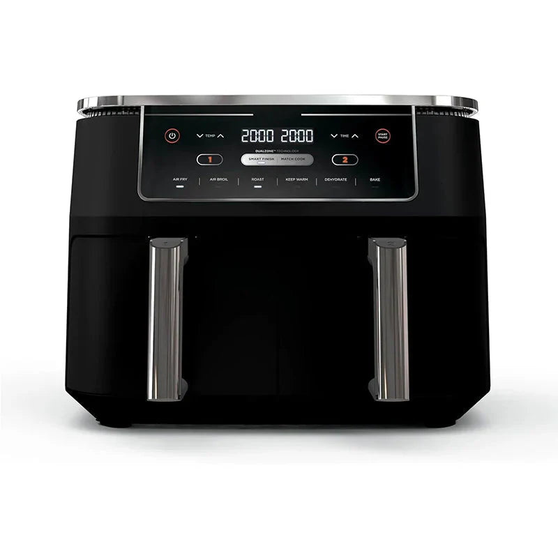 DZ401 Foodi 10 Quart 6-in-1 DualZone XL 2-Basket Air Fryer with 2 Independent Frying Baskets