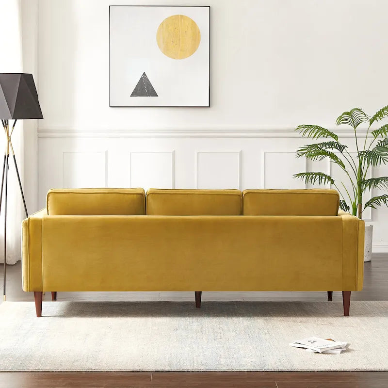 Lavinia Mid-Century Modern Sofa for Living Room - Dimensions: 33 x 88 x 34 inches