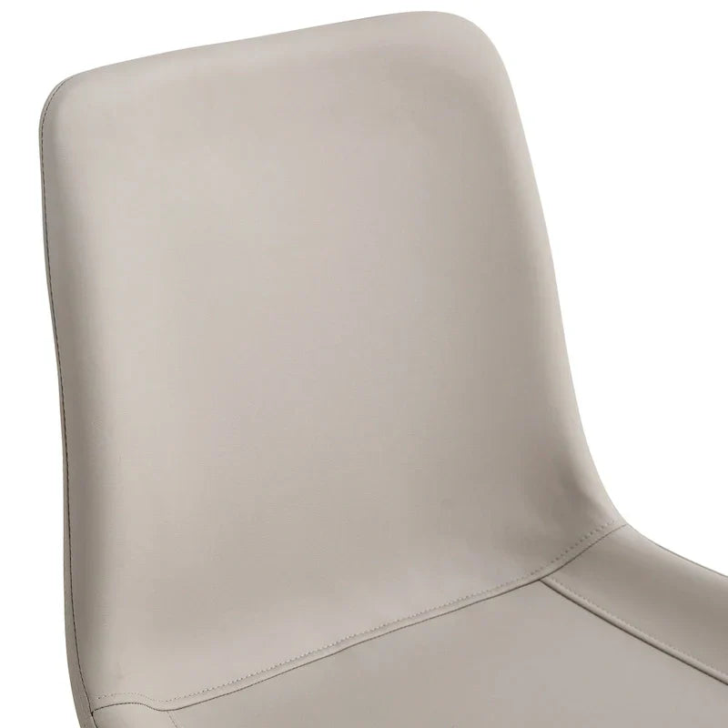 Set of 4 Modern Artificial Leather Dining Chairs for Kitchen
