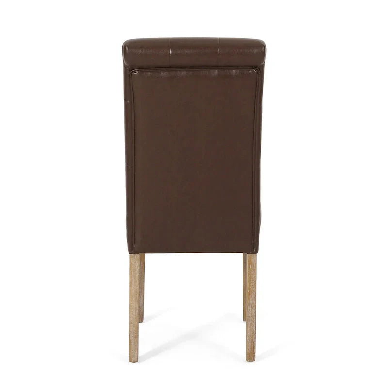 Set of 2 Aruda Upholstered Dining Chairs by Christopher Knight Home