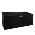 Dual Fuel Jug Holder �� Aluminum Design for Two 5 Gallon Jugs, Black Storage Organizer for Trailers & Garages