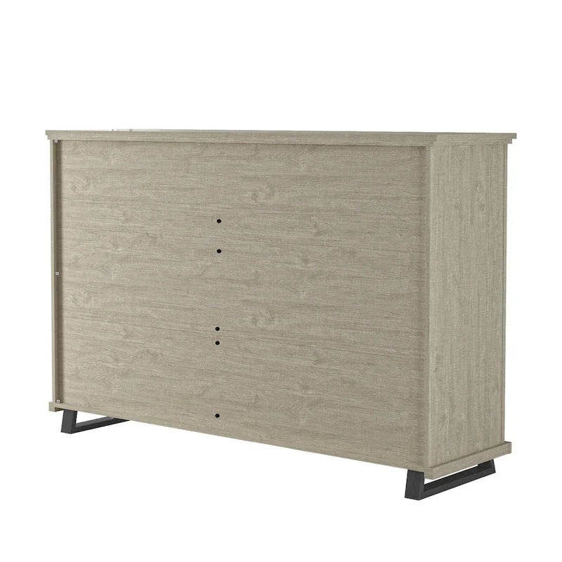 Farmhouse 4-Piece Bedroom Set - 2 Nightstand, 1 Chest and 1 Dresser