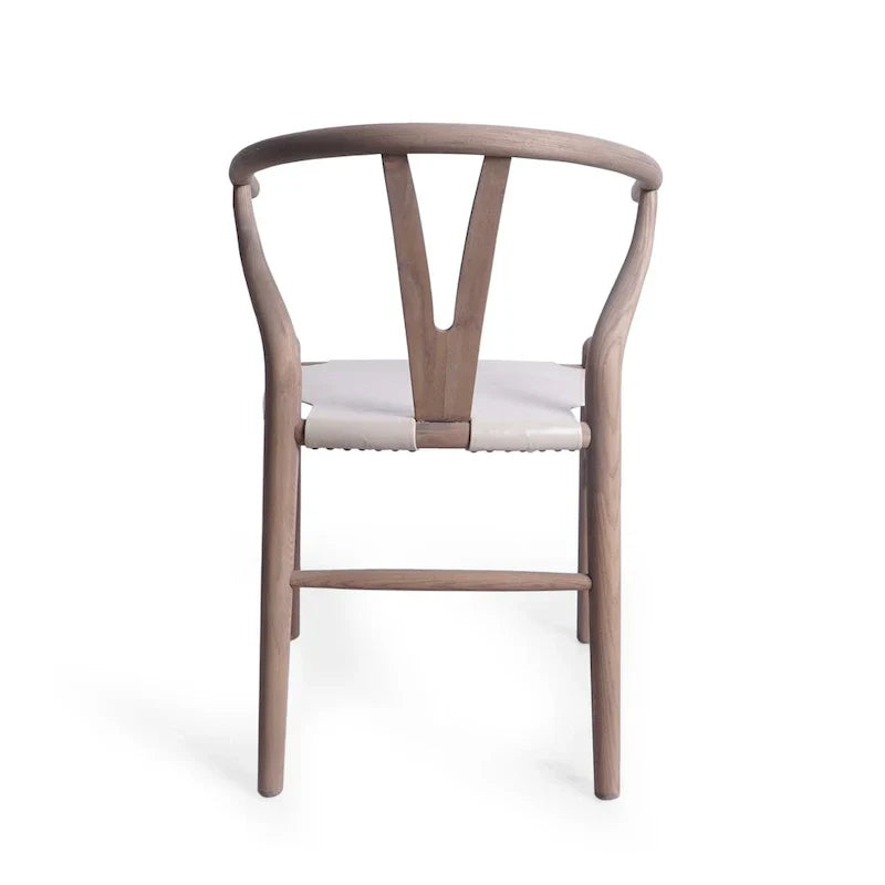 Set of 6 Gessford Ash Wood Dining Chairs by Christopher Knight Home