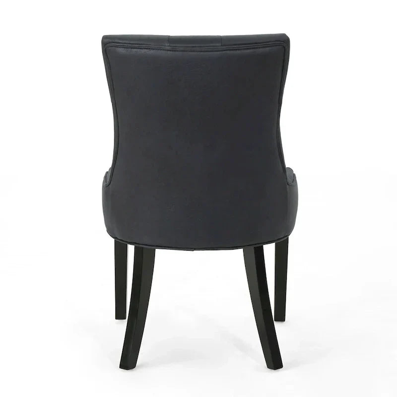 Set of 4 Contemporary Tufted Dining Chairs - Hayden Collection by Christopher Knight Home