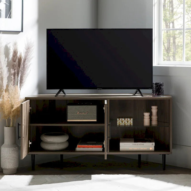 Middlebrook Esbo 48-Inch Corner Television Stand