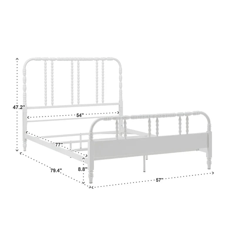 iNSPIRE Q Classic Georgia Metal Spool Bed
