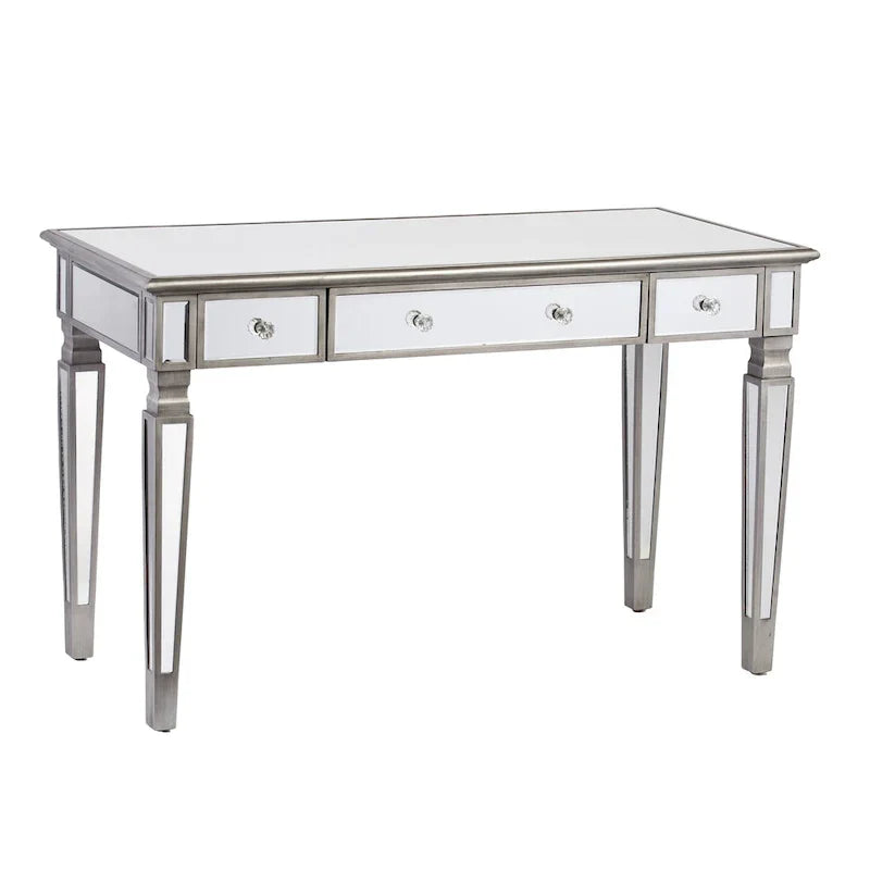 SEI Furniture Wheaton Glamorous Mirror Writing Desk