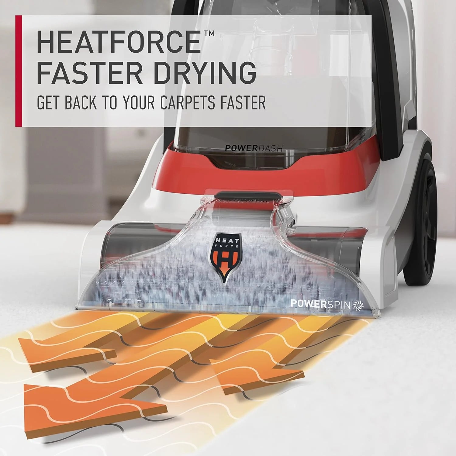 Hoover PowerDash Pet+ Compact Carpet Cleaner Machine