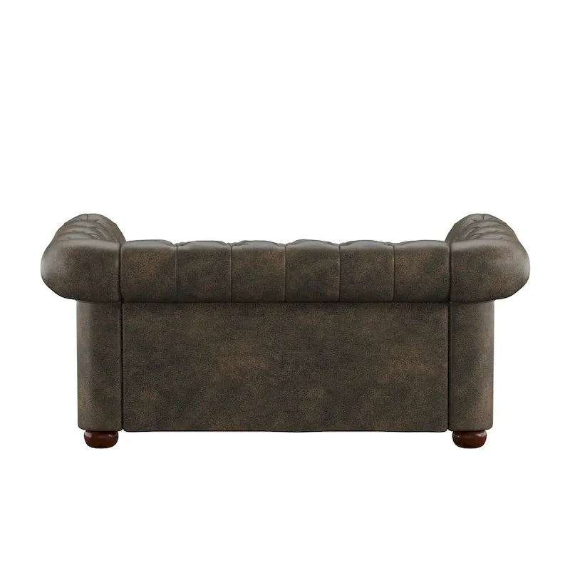 iNSPIRE Q Artisan Knightsbridge Tufted Chesterfield Loveseat