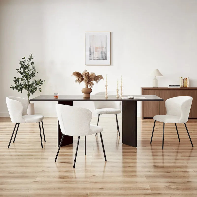 Set of 2 Modern Dining Chairs by Art Leon