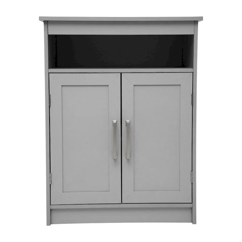Magnetic Closure Floor Cabinet Organizer with Shelves