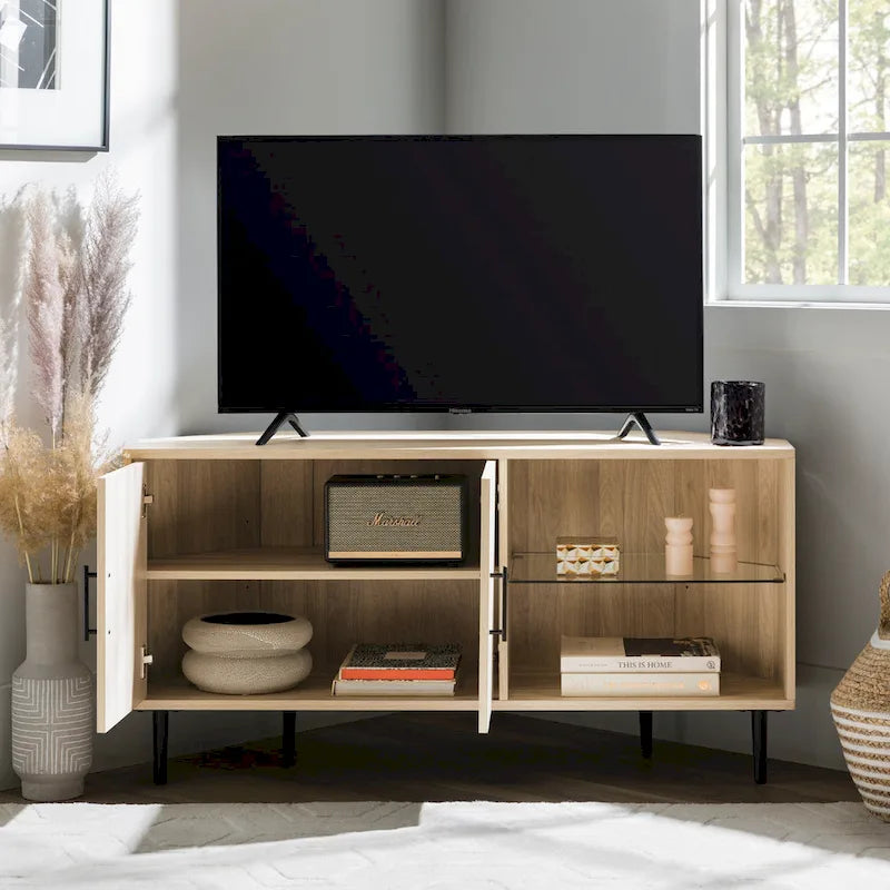 Middlebrook Esbo 48-Inch Corner Television Stand