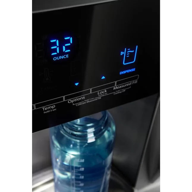 Whirlpool 24.5-cu ft 4-Door French Door Refrigerator with Ice Maker (Fingerprint Resistant Stainless Steel) ENERGY STAR