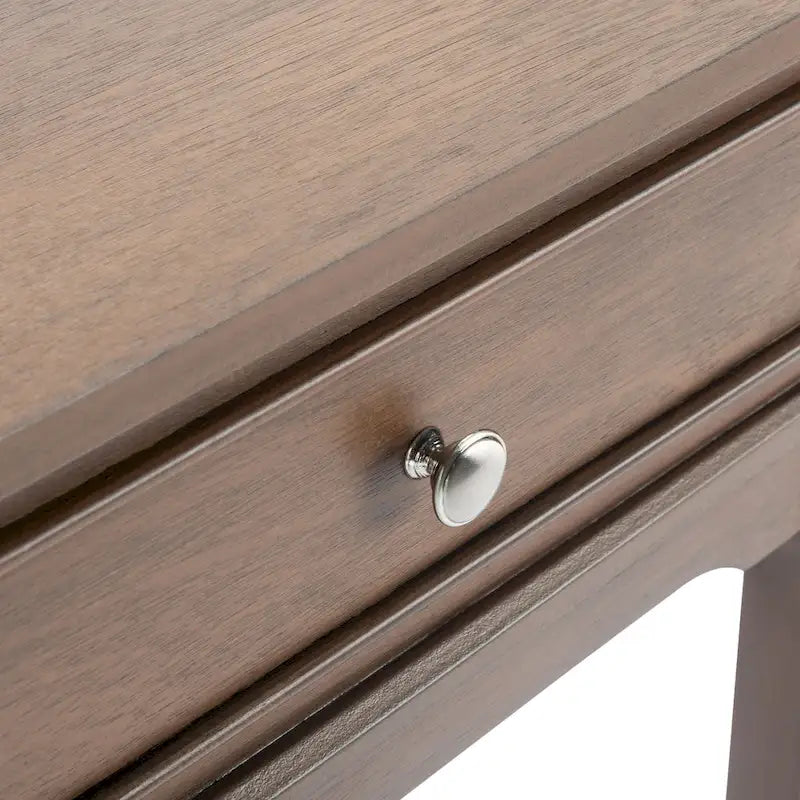 SAFAVIEH Affie 2-Drawer Console Table - Dimensions: 35.5" W x 13" D x 29.5" H