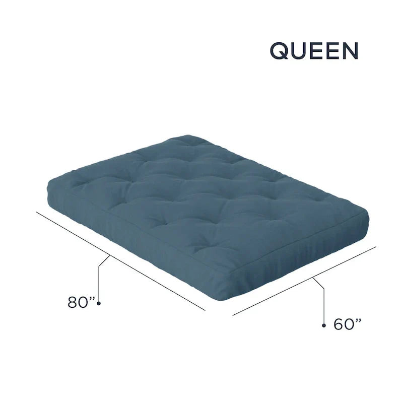 Loosh Home 10-Inch Gel Memory Foam Queen Futon Mattress
