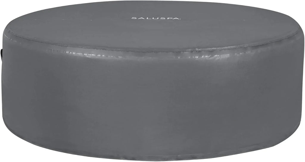 Inflatable Hot Tub Spa (71" x 26") | Portable Hot Tub with 2 Covers (1 Energy-Efficient Thermal Cover and 1 Standard Cover) | Fits Up to 2-4 Persons | Black