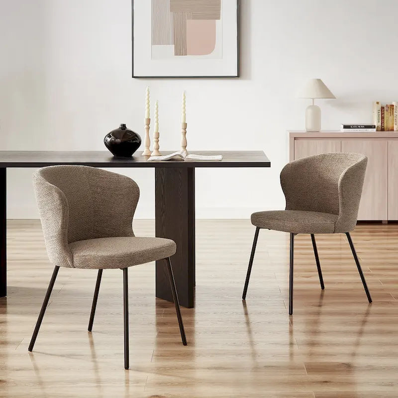 Set of 2 Modern Dining Chairs by Art Leon