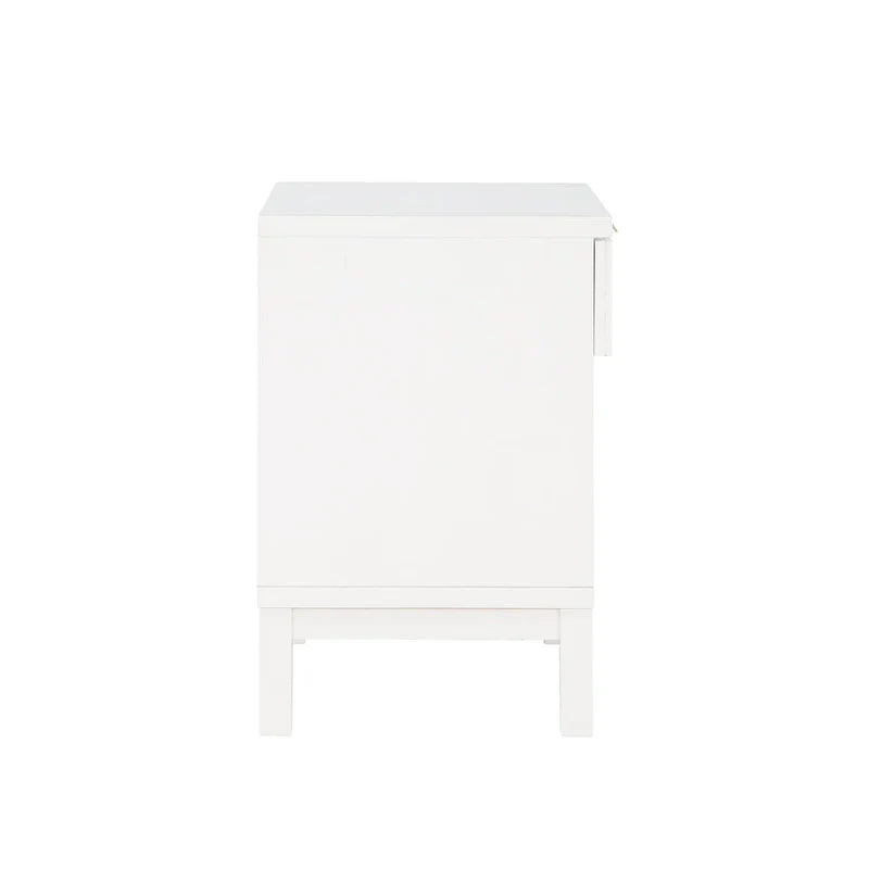 Greyson Living Brighten Cane Nightstand with 1 Drawer