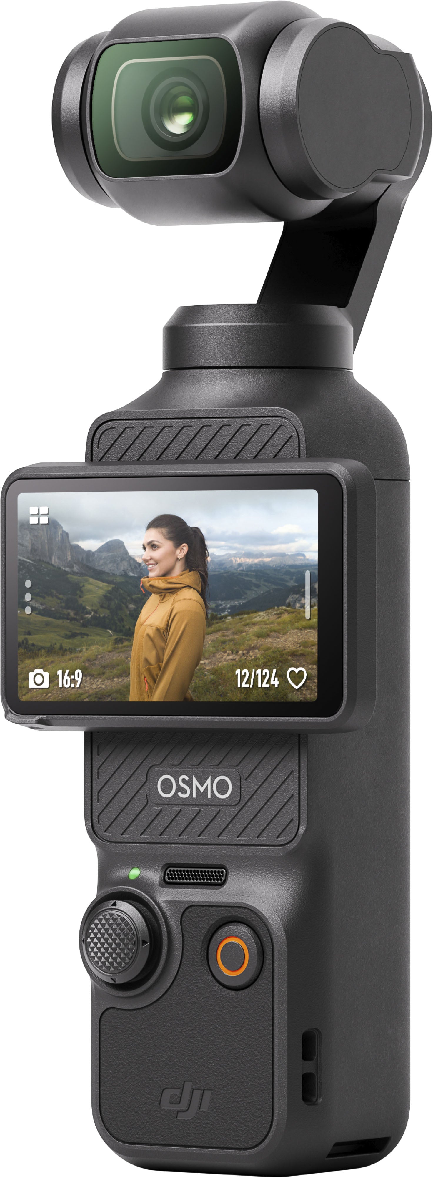 DJI – Osmo Pocket 3 Creator Combo 3-Axis Stabilized 4K Handheld Camera with Rotatable Touchscreen – Gray