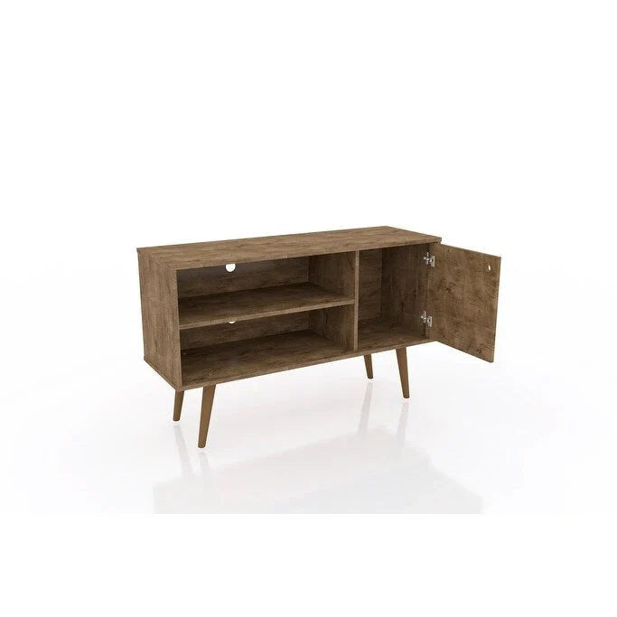 Mid-Century Modern Liberty Dual-Shelf TV Console