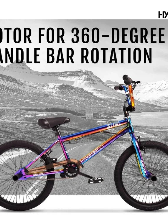 Hyper Bicycles 20 Jet Fuel BMX Bike for kids, Recommended Ages 8 to 13 Years Old