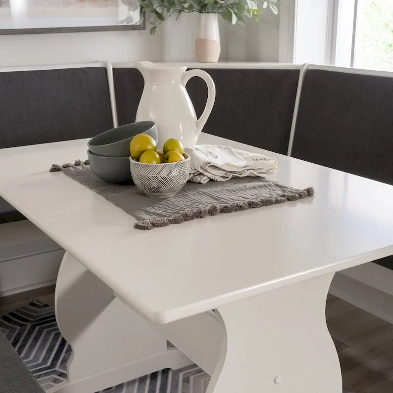 Hannah Breakfast Nook 3-piece Dining Set