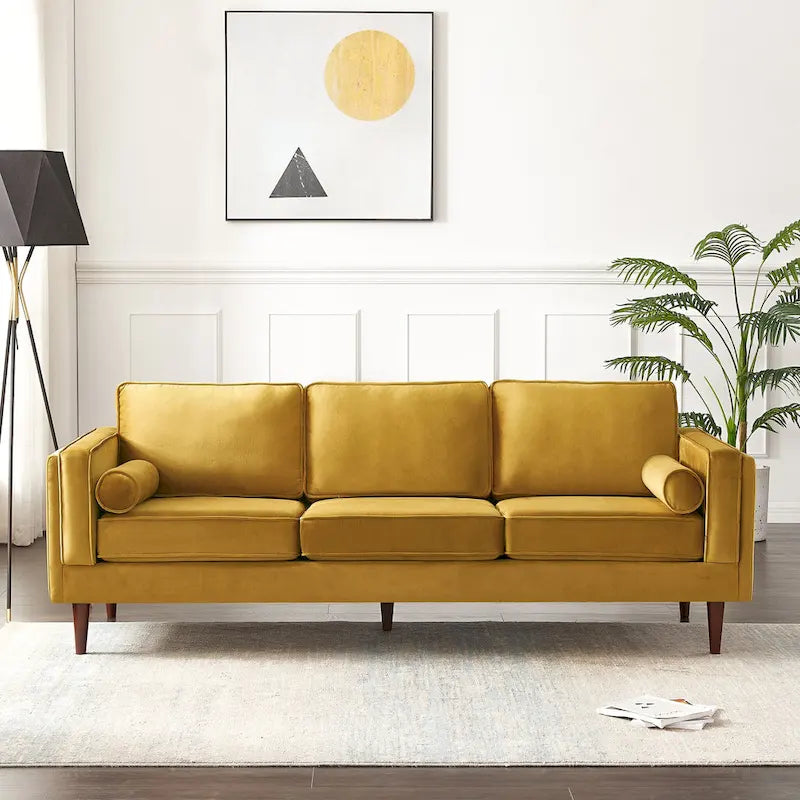 Lavinia Mid-Century Modern Sofa for Living Room - Dimensions: 33 x 88 x 34 inches