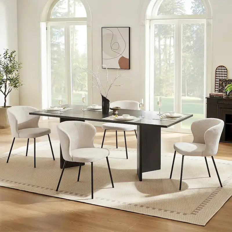 Set of 2 Modern Dining Chairs by Art Leon