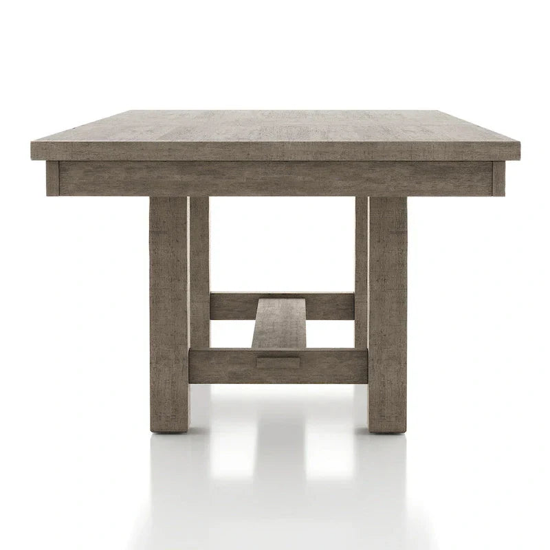 Jusk Rustic Grey Wood 5-Piece Dining Set by Furniture of America