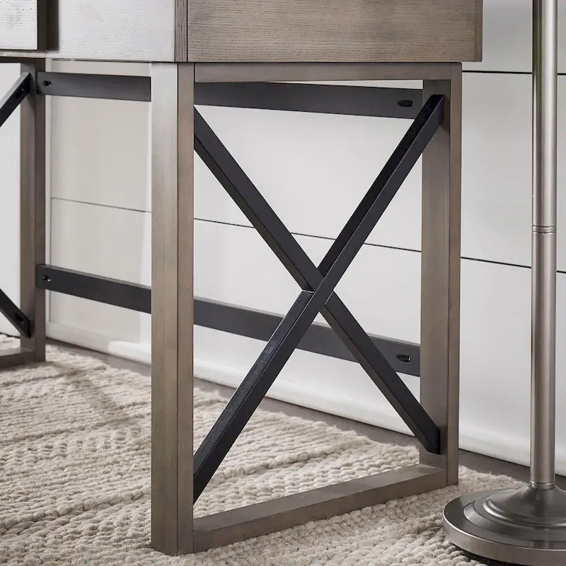 iNSPIRE Q Modern Murali Lift-Top Desk with Integrated Charging Station