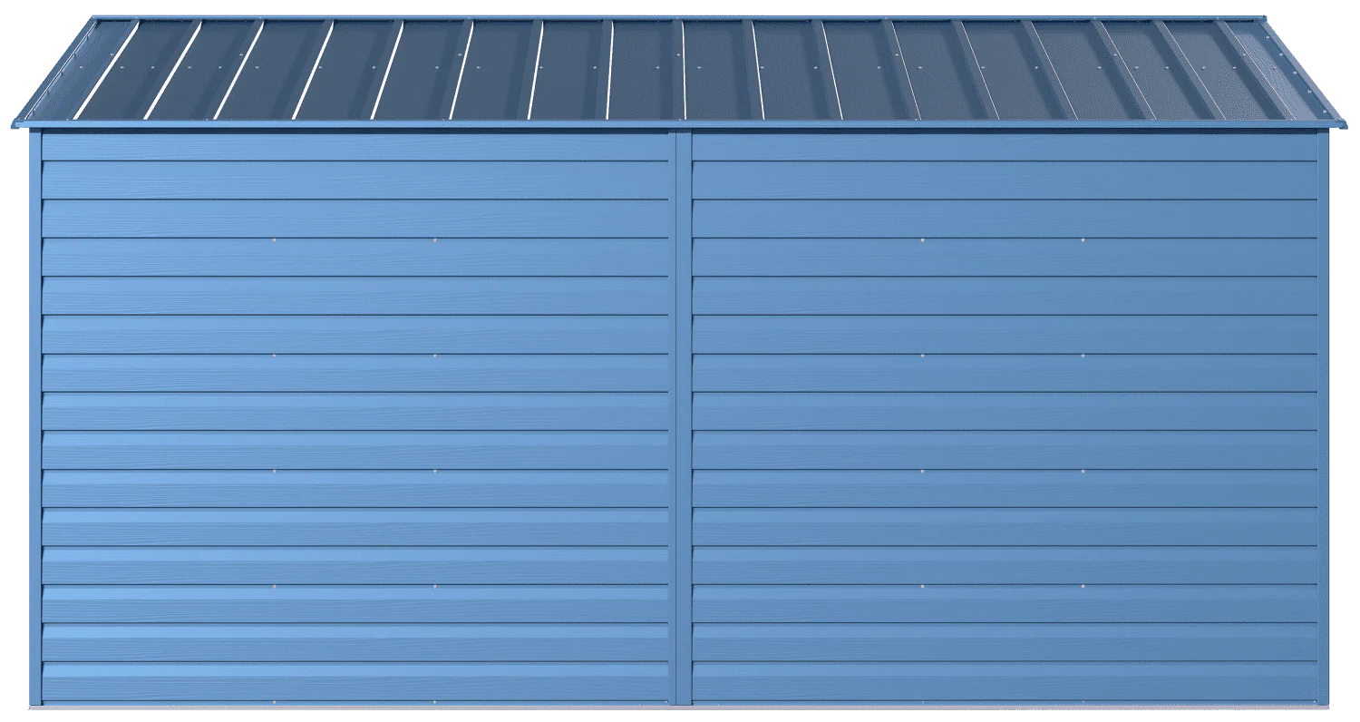 2025 Select Steel Storage Shed, 10x14, Blue Grey