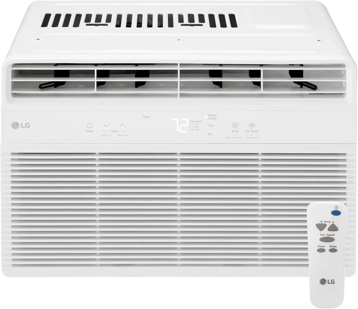 LG 5000 BTU Window Air Conditioner with Remote, Easy Mechanical Control Ultra-Quiet