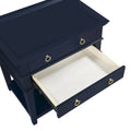 Greyson Living Collette Nightstand with 2-Drawer Tray Top