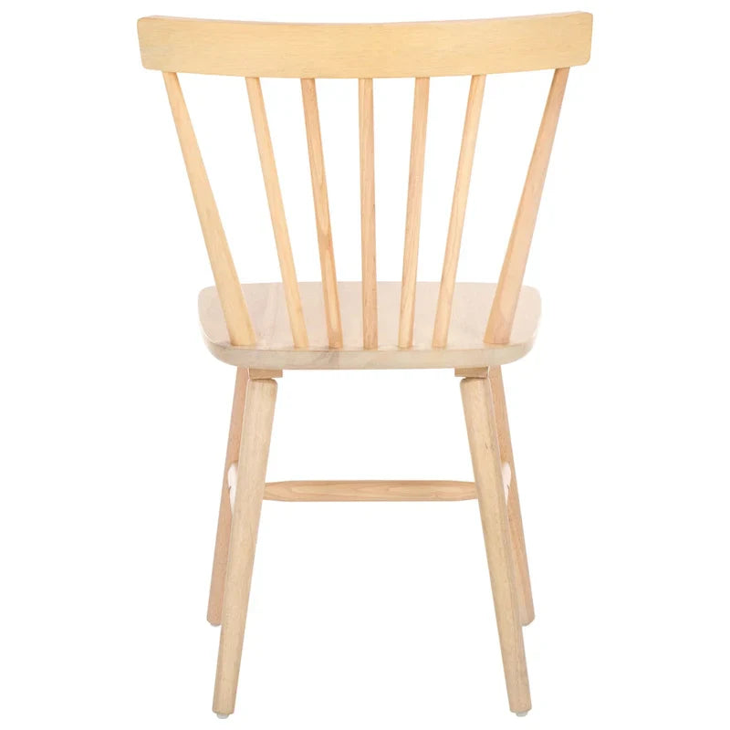 SAFAVIEH Signa Spindle Farmhouse Dining Chair Set (2 Chairs) - Dimensions: 20" W x 20" D x 33" H