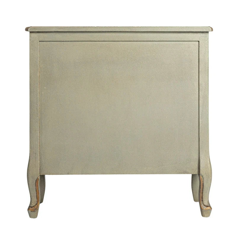 Rustic 3-Drawer Dresser with Distressed Finish