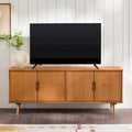 Mid-Century Modern Solid Wood TV Console by Middlebrook