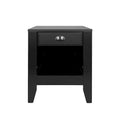 Set of 2 Foisy Faux Wood Nightstands with Drawer by Christopher Knight Home