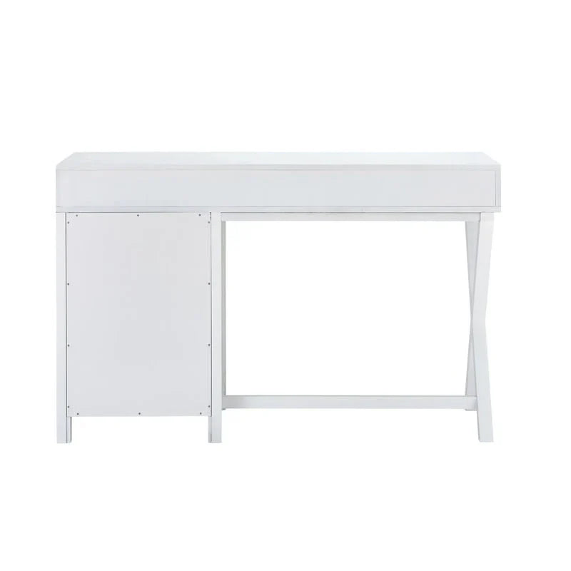 Linon Poppy Side Storage Writing Desk