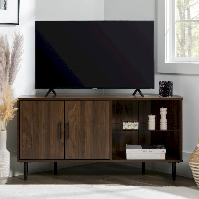 Middlebrook Esbo 48-Inch Corner Television Stand