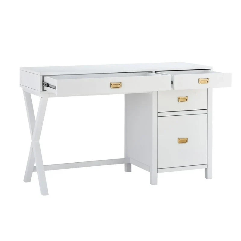 Linon Poppy Side Storage Writing Desk