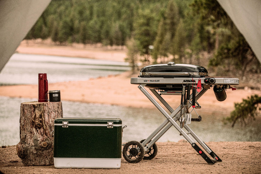 2025 Weber – Traveler Portable Gas Grill – Black