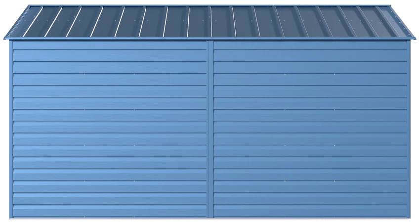 2025 Select Steel Storage Shed, 10x14, Blue Grey
