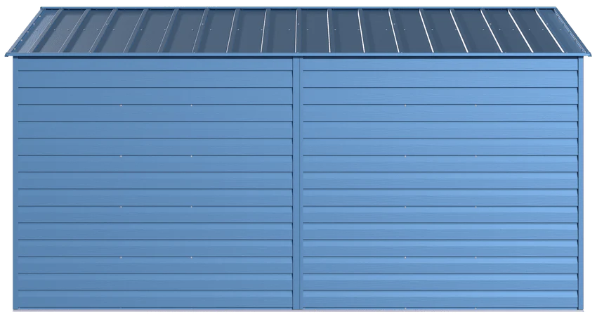 2025 Select Steel Storage Shed, 10x14, Blue Grey