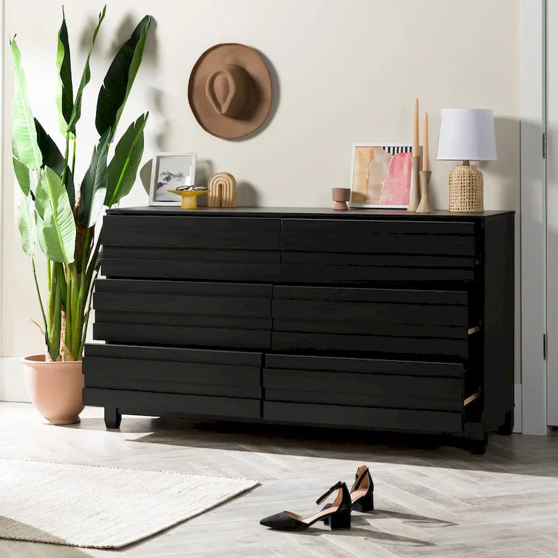 Middlebrook Modern Solid Wood 6-Drawer Chest